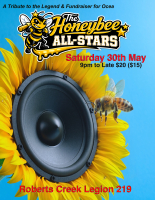 The Honeybee All-Stars! A tribute to DJ Honeybee - Fundraiser for Ocea May 30