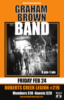 Graham Brown Band Feb 24 2023
